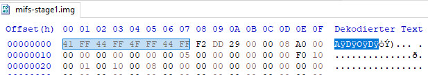 this mifs-stage1.img will brick the unit after flashing